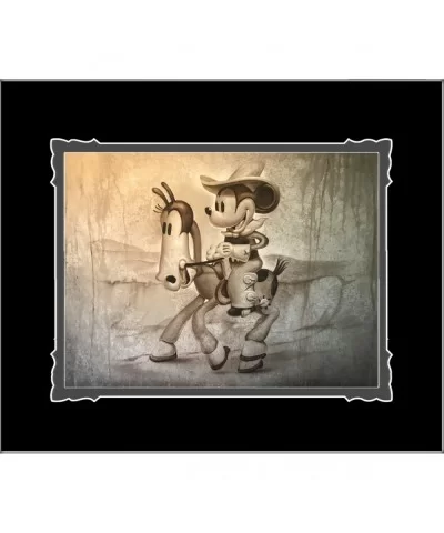 Mickey Mouse ''There's a New Sheriff in Town'' Deluxe Print by Noah $14.39 COLLECTIBLES