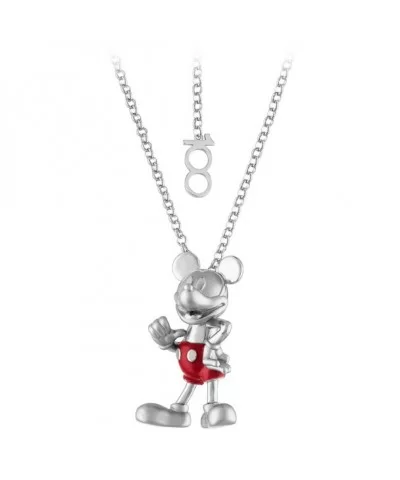 Mickey Mouse Disney100 Sterling Silver Necklace by Rebecca Hook $74.88 ADULTS