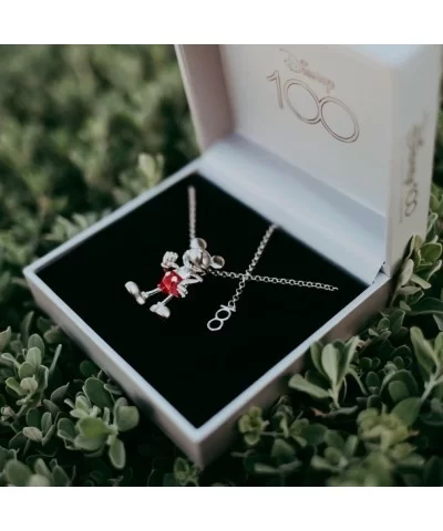 Mickey Mouse Disney100 Sterling Silver Necklace by Rebecca Hook $74.88 ADULTS