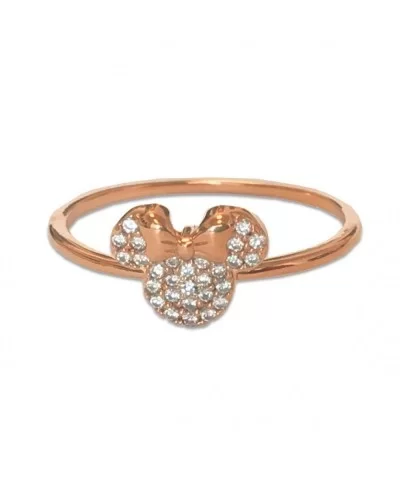 Minnie Mouse Icon Ring by CRISLU – Rose Gold $27.60 ADULTS