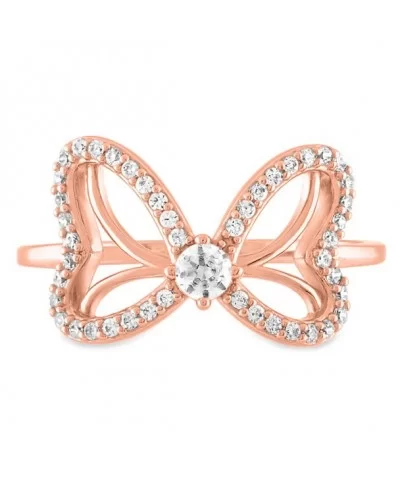 Minnie Mouse Bow Rose Gold Ring by Rebecca Hook $24.80 ADULTS