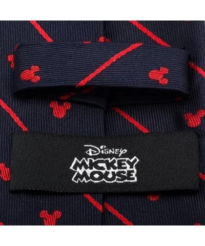 Mickey Mouse Icon Navy Pinstripe Tie for Men $17.92 ADULTS