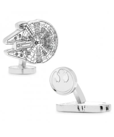 Millennium Falcon Blueprint Cufflinks – Star Wars $24.64 ADULTS