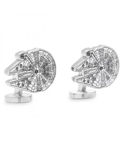 Millennium Falcon Blueprint Cufflinks – Star Wars $24.64 ADULTS