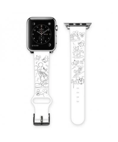 Mickey Mouse Sketch Art Smart Watch Band $13.02 ADULTS