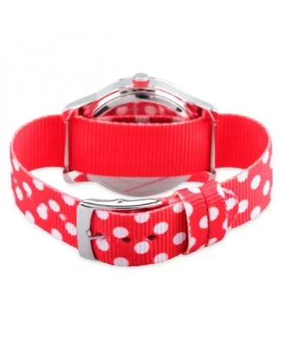 Mickey and Minnie Mouse Polka Dot Watch for Women $15.98 ADULTS