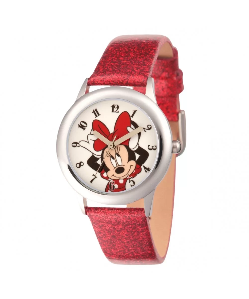 Minnie Mouse Glitter Watch – Kids $13.60 ADULTS