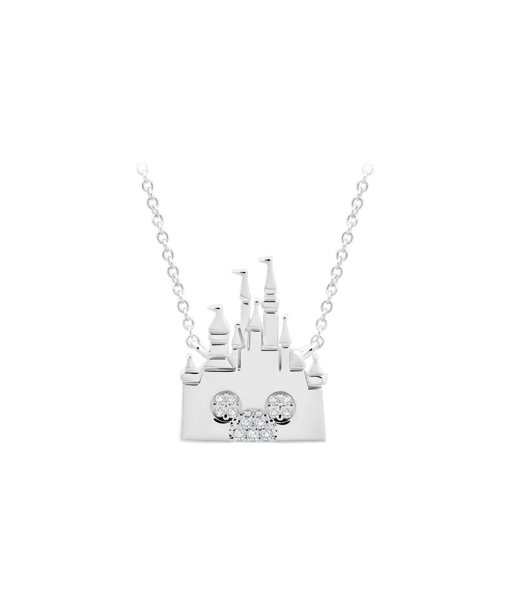 Mickey Mouse Fantasyland Castle Necklace by CRISLU $28.00 ADULTS