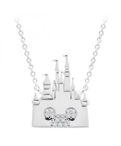 Mickey Mouse Fantasyland Castle Necklace by CRISLU $28.00 ADULTS