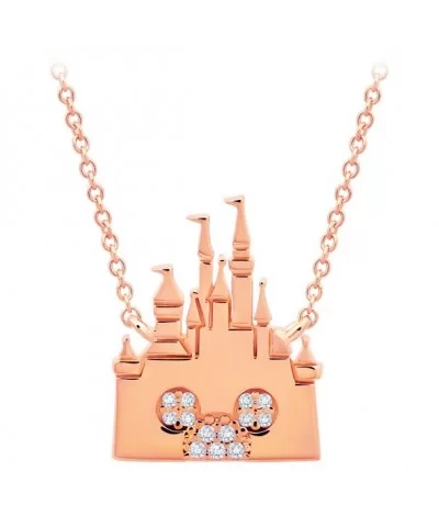 Mickey Mouse Fantasyland Castle Necklace by CRISLU $28.00 ADULTS