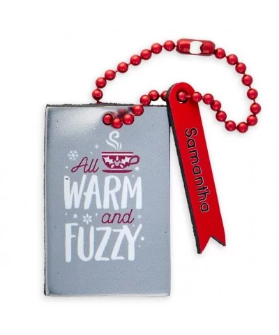 Mickey Mouse ''All Warm and Fuzzy'' Leather Luggage Tag – Personalizable $5.04 ADULTS