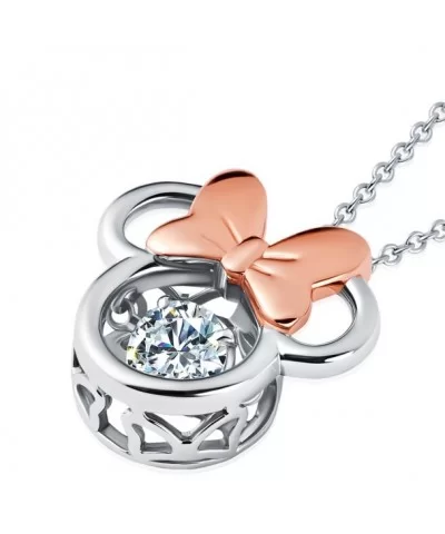 Minnie Mouse Icon Necklace by CRISLU $60.00 ADULTS