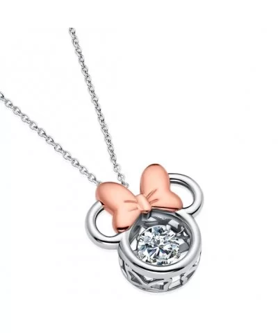 Minnie Mouse Icon Necklace by CRISLU $60.00 ADULTS