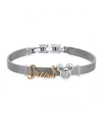 Mickey Mouse Icon Mesh Bracelet $12.46 ADULTS