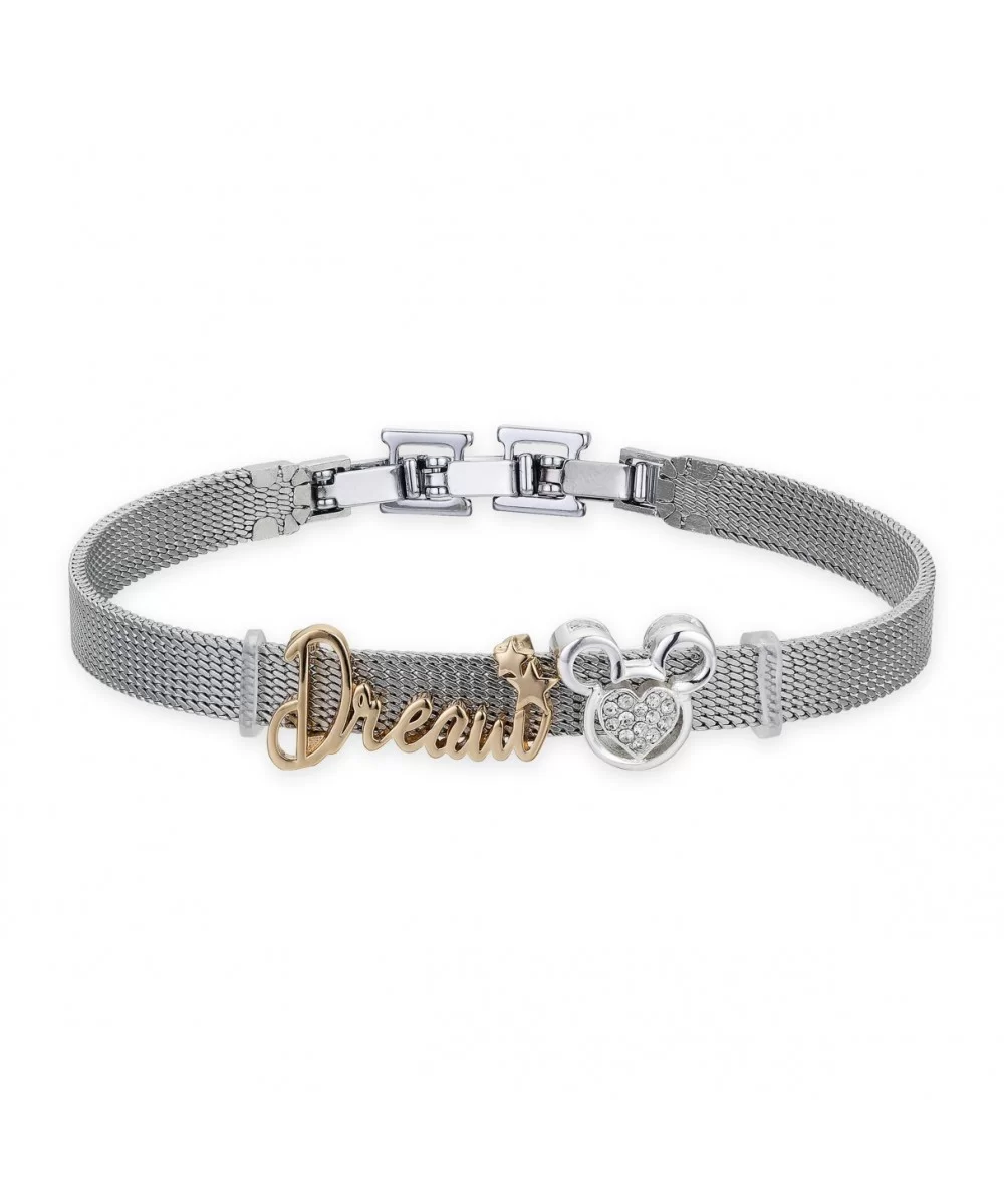 Mickey Mouse Icon Mesh Bracelet $12.46 ADULTS