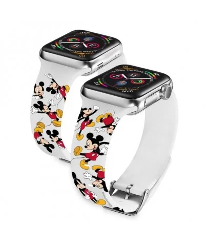 Mickey Mouse Allover Print Smart Watch Band $8.88 ADULTS