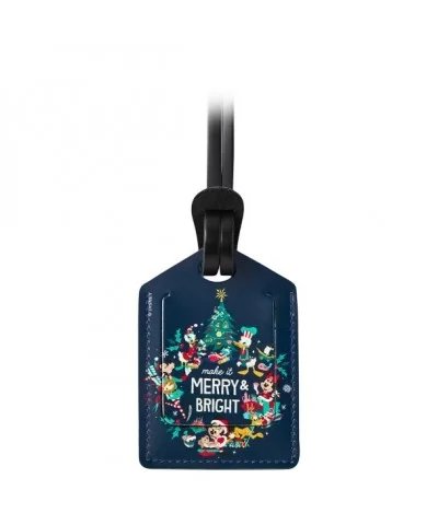 Mickey Mouse and Friends Holiday Bag Tag by Leather Treaty – Personalized $5.70 ADULTS