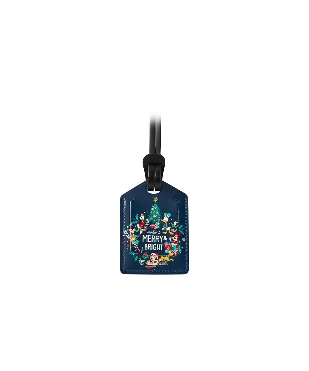 Mickey Mouse and Friends Holiday Bag Tag by Leather Treaty – Personalized $5.70 ADULTS